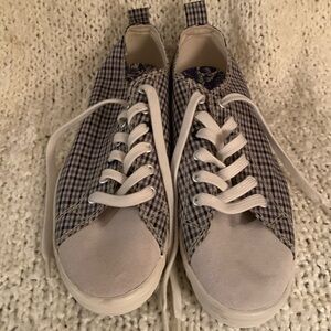 Paul Smith blue plaid sneakers, women’s size 8.5.